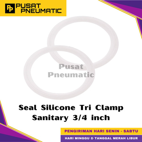 [EZM.9501394] 1/2" Gasket Seal Silicone Tri Clamp Ferrule Sanitary 1/2 inch