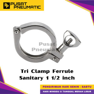 [EZM.9501476] 1 1/2" Tri Clamp Ferrule Sanitary Stainless Steel 304 1 1/2 inch