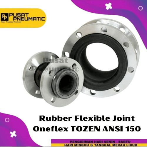 [EZM.9500682] 4" Rubber Flexible Joint Oneflex TOZEN ANSI 150 Size 4 Inch