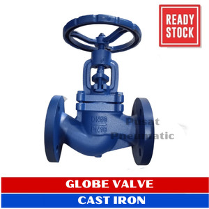 [EZM.9501741] 1 1/2" Globe Valve Steam Cast Iron Type Flange PN 16 Size 1 1/2 Inch