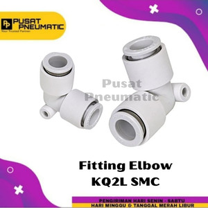 [EZM.9501779] KQ2L 12-00 Fitting Elbow Slip Lock Selang 12mm x 12mm SMC