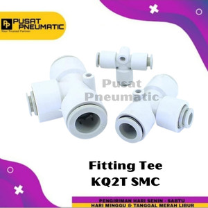 [EZM.9501785] KQ2T 12-00 Fitting Tee Slip Lock Selang 12mm x 12mm x 12mm SMC