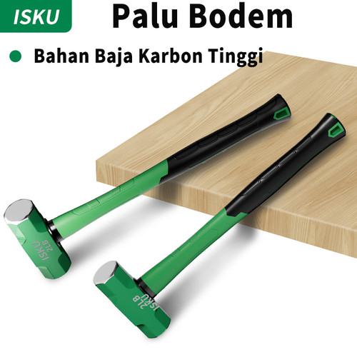 [EZM.5500157] ISKU palu martil batu beton bodem bogem 2LB gagang lapis karet