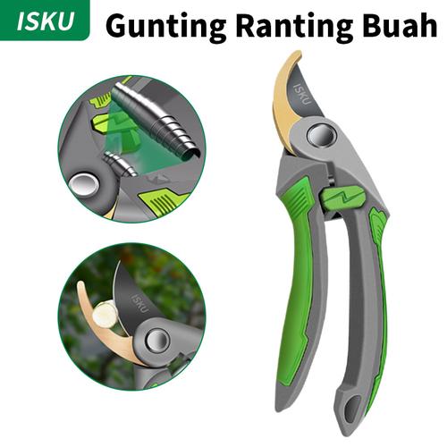 [EZM.5500160] Isku Gunting Dahan Gunting Bonsai Gunting Taman Ranting Shears 8’’