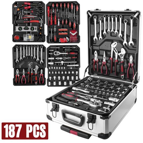 [EZM.5500242] ISKU Toolkit Set 187/kunci shock set /kunci Bengkel motor komplit