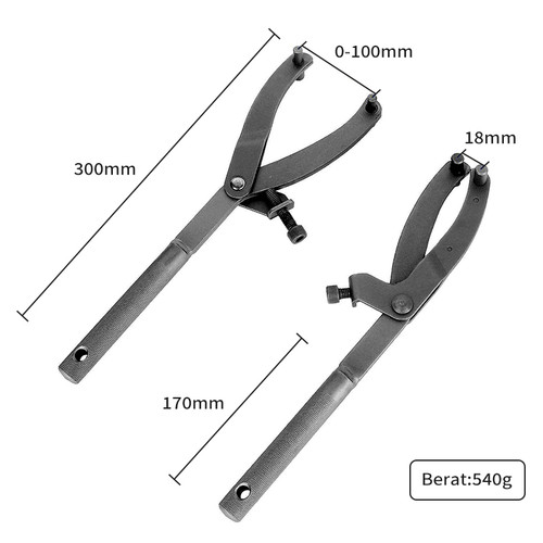 [EZM.5500247] ISKU Flying Wheel Pliers Tahanan Kopling Untuk Semua JenisMotor Treker