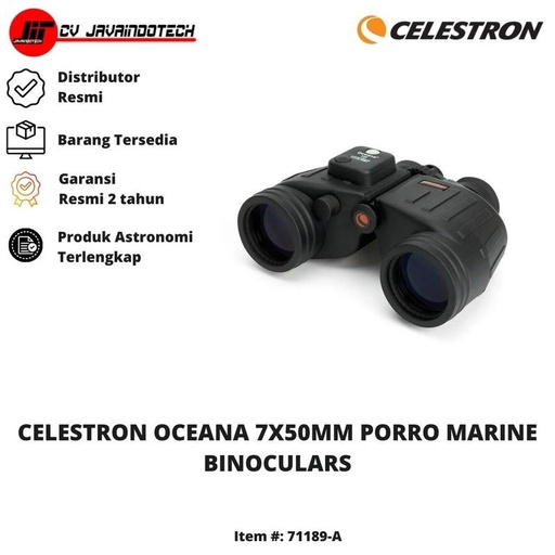 Teropong Kekeran Celestron Binoculars Oceana 7X50 Marine #71189-A
