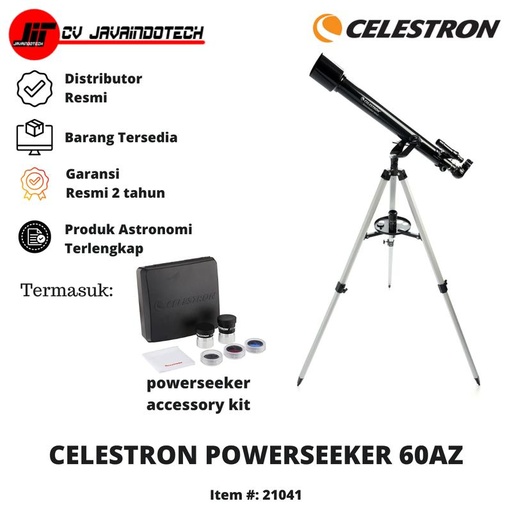 Jual PowerSeeker 60AZ Telescope - Accessory Kit