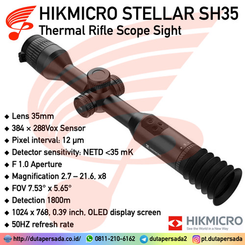 HIKMICRO STELLAR SH35 SH50 SQ35 SQ50 Thermal Rifle Scope Sight - SH35