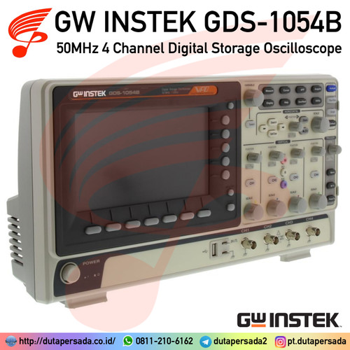 GW INSTEK GDS-1054B 50MHz 4 Channel Digital Storage Oscilloscope