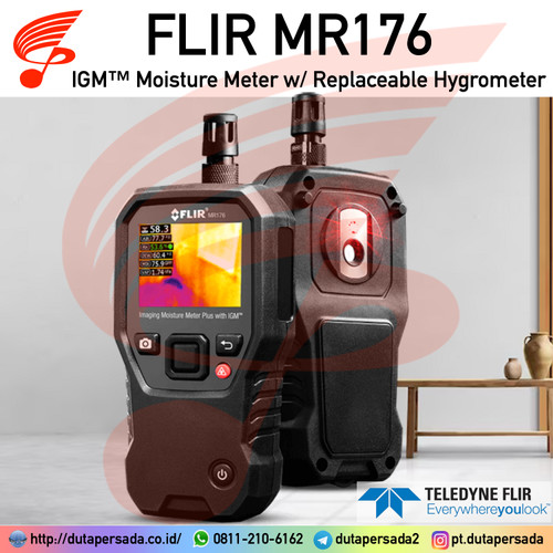 FLIR MR176 Imaging Moisture Meter IGM with Replaceable Hygrometer
