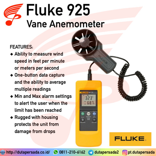 Fluke 925 Vane Anemometer