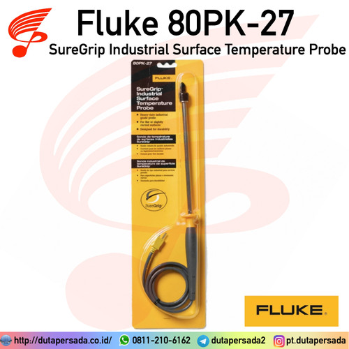 Fluke 80PK-27 SureGrip Industrial Surface Temperature Probe