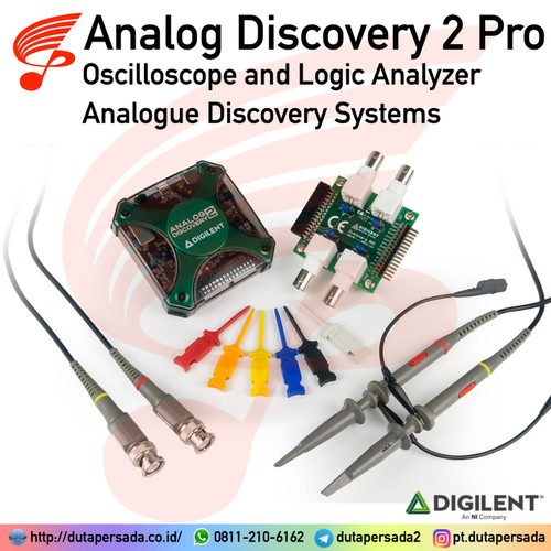 Digilent Analog Discovery 2 Pro Bundle Oscilloscope and Logic Analyzer ...