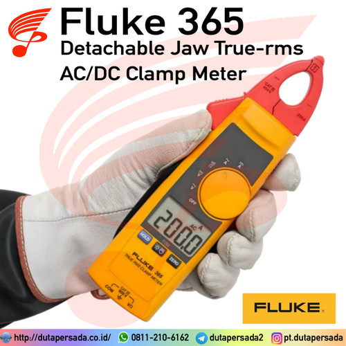 Fluke 365 Detachable Jaw True RMS AC/DC Clamp Meter
