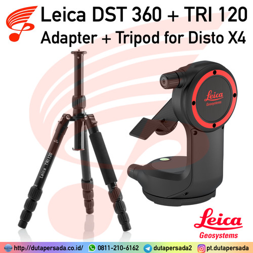 Leica Adapter DST 360 + Tripod TRI120 for Laser Distance Disto X4