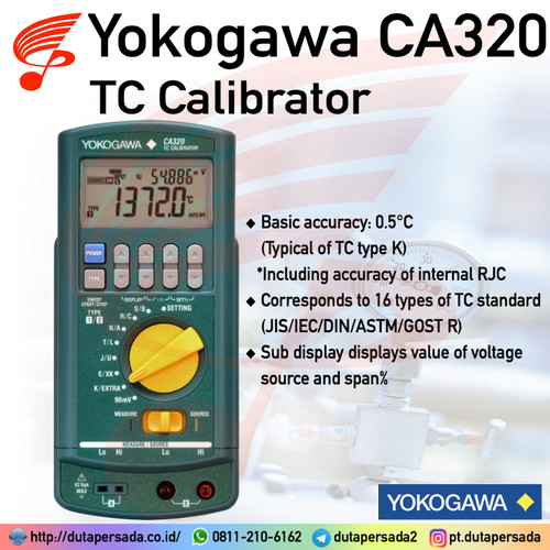 Yokogawa CA320 TC Calibrator Process Calibrator CA71 CA51