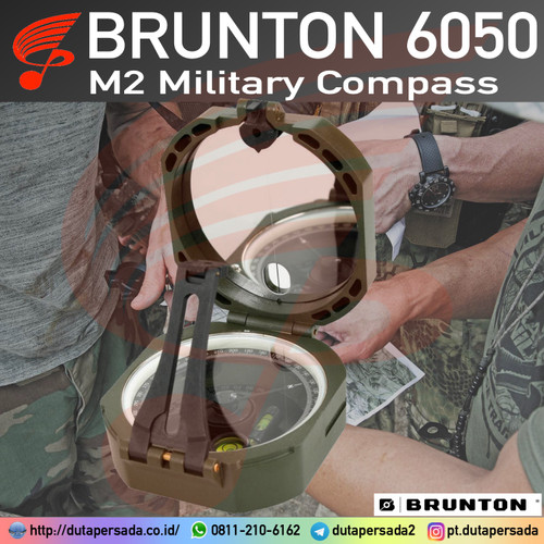 Brunton M2 6050 Military Pocket Transit Compass - Francis Barker M73