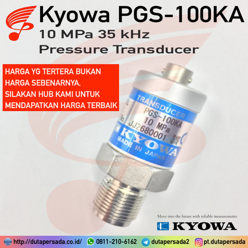 Kyowa PGS-100KA 10MPa 35kHz Small-sized Pressure Transducer