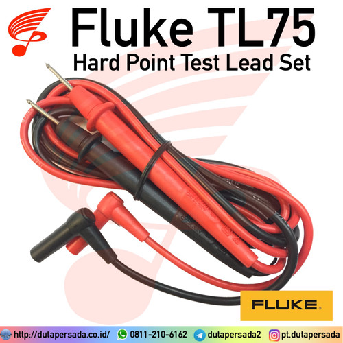 Fluke TL75 Hard Point Test Lead Set TL-75 TL 75