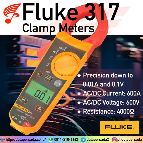 Fluke 317 AC/DC Clamp Meter 319