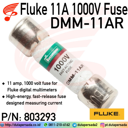 Fuse Fluke 11A 1000V DMM-11AR Fuse Bussman DMM-11AR