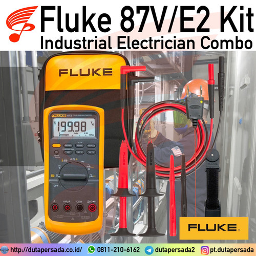 Fluke 87V/E2 Kit Industrial Electrician Combo Kit 87V