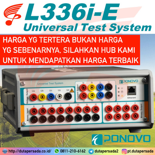 Ponovo L336i-E Economic Version Universal Relay Test System L336i