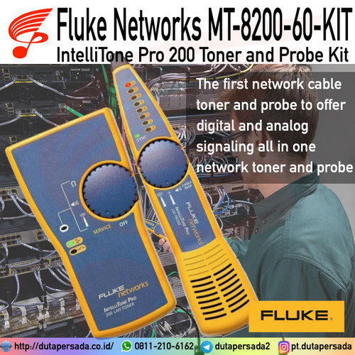 Fluke Networks MT-8200-60-KIT IntelliTone Pro 200 Toner and Probe Kit
