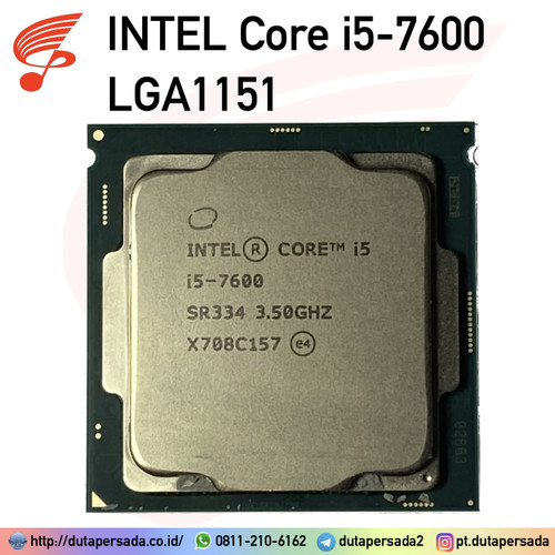INTEL Core I5-7600 + Original Fan Tray LGA 1151 7th Gen Processors