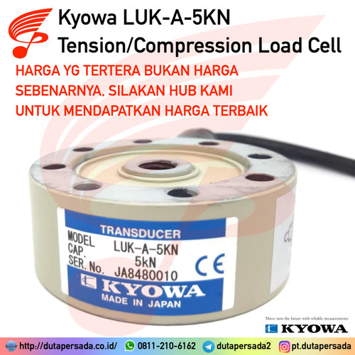 Kyowa LUK-A-5KN Tension/Compression Load Cell