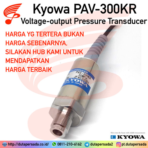 Kyowa PAV-300KR Voltage-output Pressure Transducer