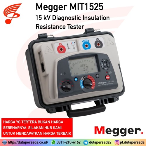 Megger MIT1525 - 15 kV Diagnostic Insulation Resistance Tester