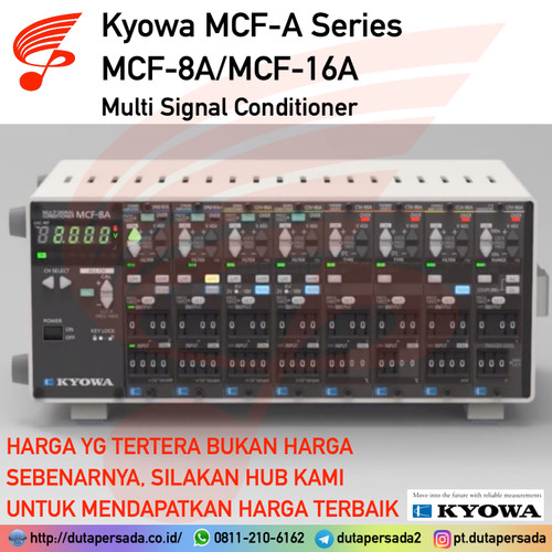 Kyowa MCF-A Series MCF-8A/MCF-16A Multi Signal Conditioner