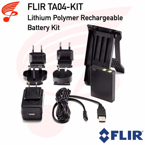 FLIR TA04-KIT Lithium Polymer Rechargeable Battery DM284 DM285 CM275