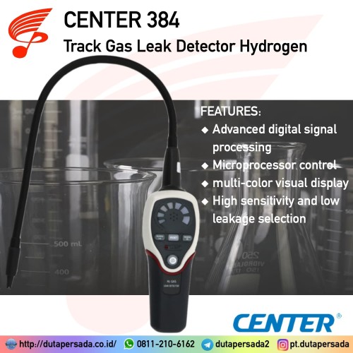 CENTER 384 Track Gas Leak Detector Hydrogen ( H2 )