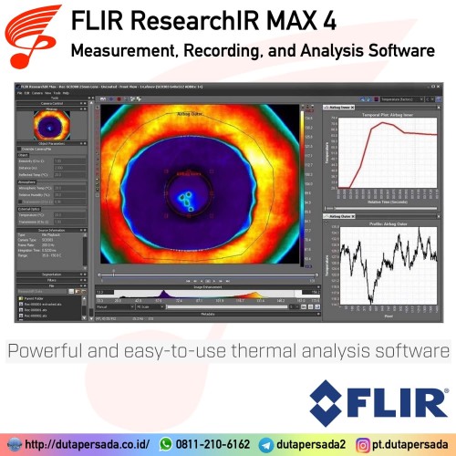 FLIR ResearchIR MAX 4 Software E95 E85 E75 E53 E40 E60 T840 T530 T540