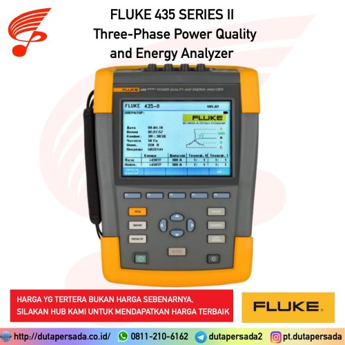 Fluke 435-II Three-Phase Power Quality and Energy Analyzer