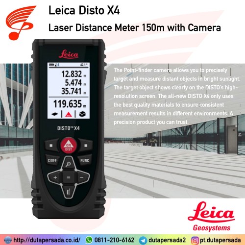 Leica Disto X4 Laser Distance Meter 150m w Camera D410 replacement