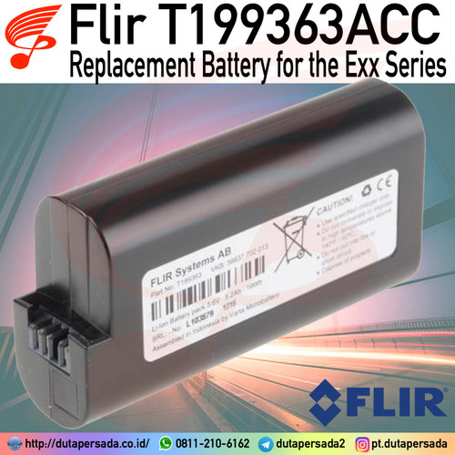 FLIR T199363ACC Battery Replacement for Exx Series E40 E50 E60 T198487