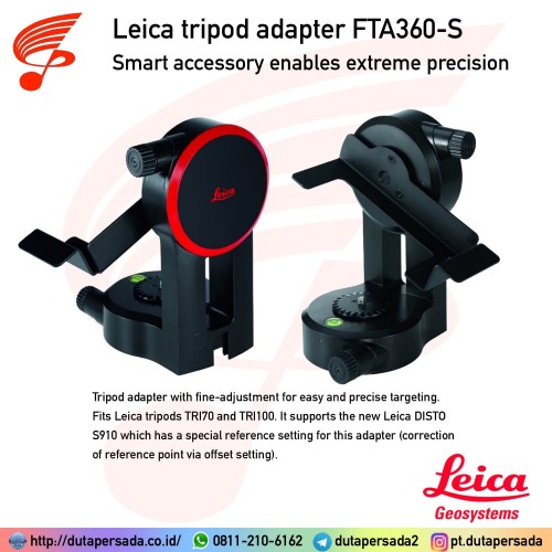 Leica FTA 360S Tripod Adapter for the Disto S910 - FTA-360S 360 S
