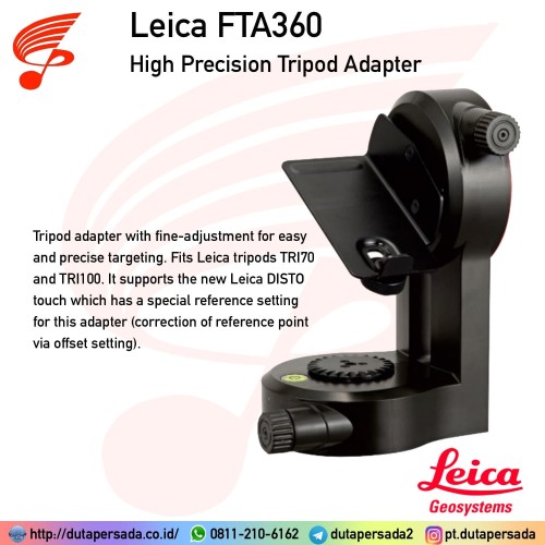 Leica FTA 360 – Tripod Adapter for the Disto D810 D510 - FTA360