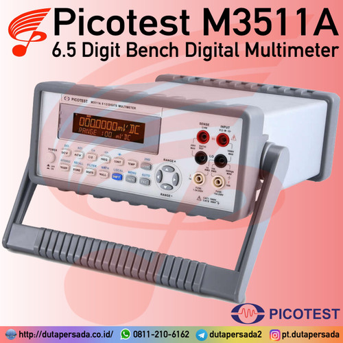 Picotest M3511A 6.5 Digit Bench Digital Multimeter Fluke 8845a 8846a