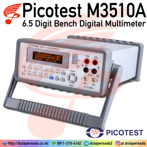 Picotest M3510A 6.5 Digit Bench Digital Multimeter Fluke 8845a 8846a