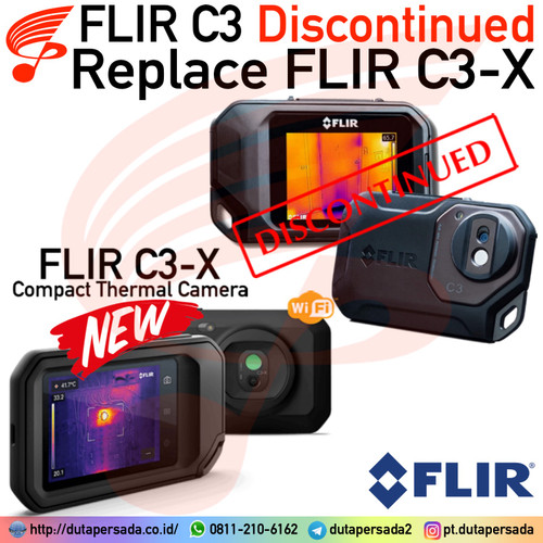 Flir C3 Wi-Fi Pocket-Sized Thermal Imaging Camera penerus Flir C2