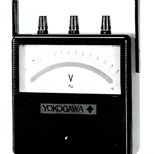 Yokogawa 201318 - Portable AC Voltmeter, 150/300 V, 3.8 VA