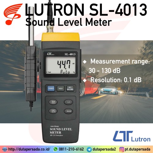 Lutron SL-4013 Sound Level Meter - NON GARANSI