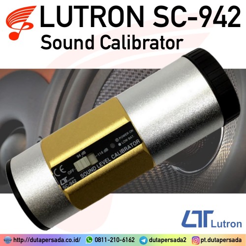 Lutron SC-942 Sound Calibrator - NON GARANSI