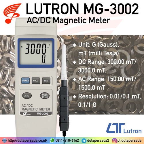 Lutron MG-3002 AC/DC Magnetic Meter - NON GARANSI