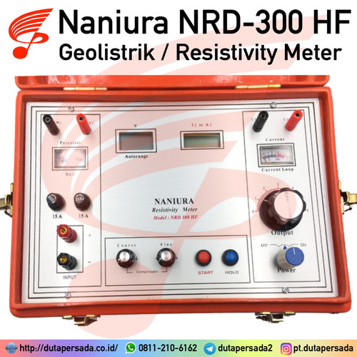 Geolistrik / Resistivity Meter - Naniura NRD-300